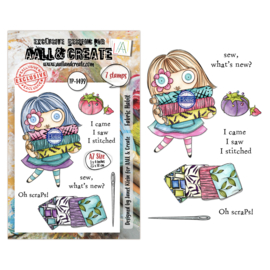 AALL & Create - TP-1499- A7 Stamp Set - Fabric Habit