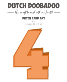 Dutch Doobadoo Card Art  - Vier - A4 - 470.784.341