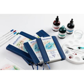 Clairefontaine Aquapad hardcover boek A6 24 bladen 300g