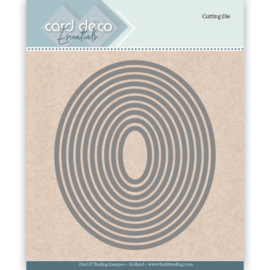 Card Deco Essentials Cutting Dies Ellipse - CDECD0021