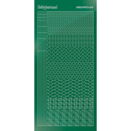 Hobbydots sticker - Mirror Green