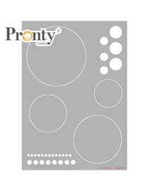 Pronty Crafts Stencil Cirkels A4 470.806.034.V