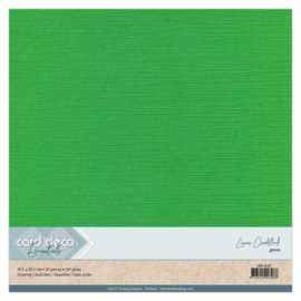 Linnenkarton - 30.5 x 30.5 - Groen - LKK-SC22
