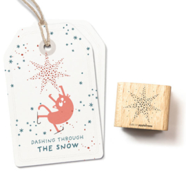 Cats on Appletrees - 28095 - Stempel - Confetti Star Stamp 2 - small
