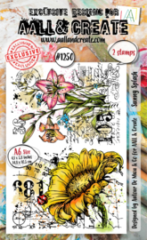 AALL & Create - #1250 - A6 Stamp Set - Sunny Splash