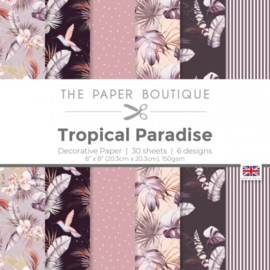 The Paper Boutique Tropical Paradise 8x8 Paper Pad