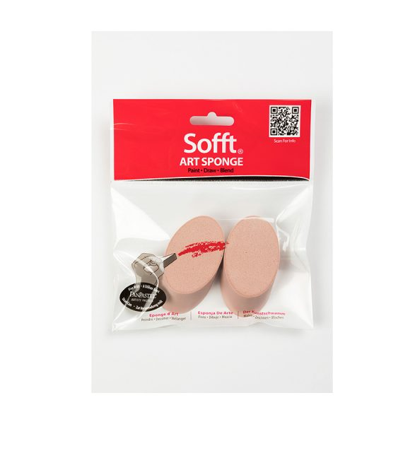 Pan Pastel - Sofft tool Art Sponge Angle Round