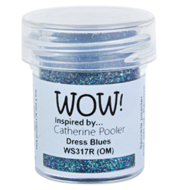 Wow! - WS317R - Embossing Powder - Regular - Embossing Glitters - Dress Blues