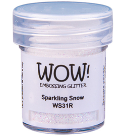 Wow! - WS31R - Embossing Powder - Regular - Embossing Glitters - Sparkling Snow