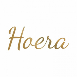 Hotfoil Stamp - Hoera - 53MM x 21MM
