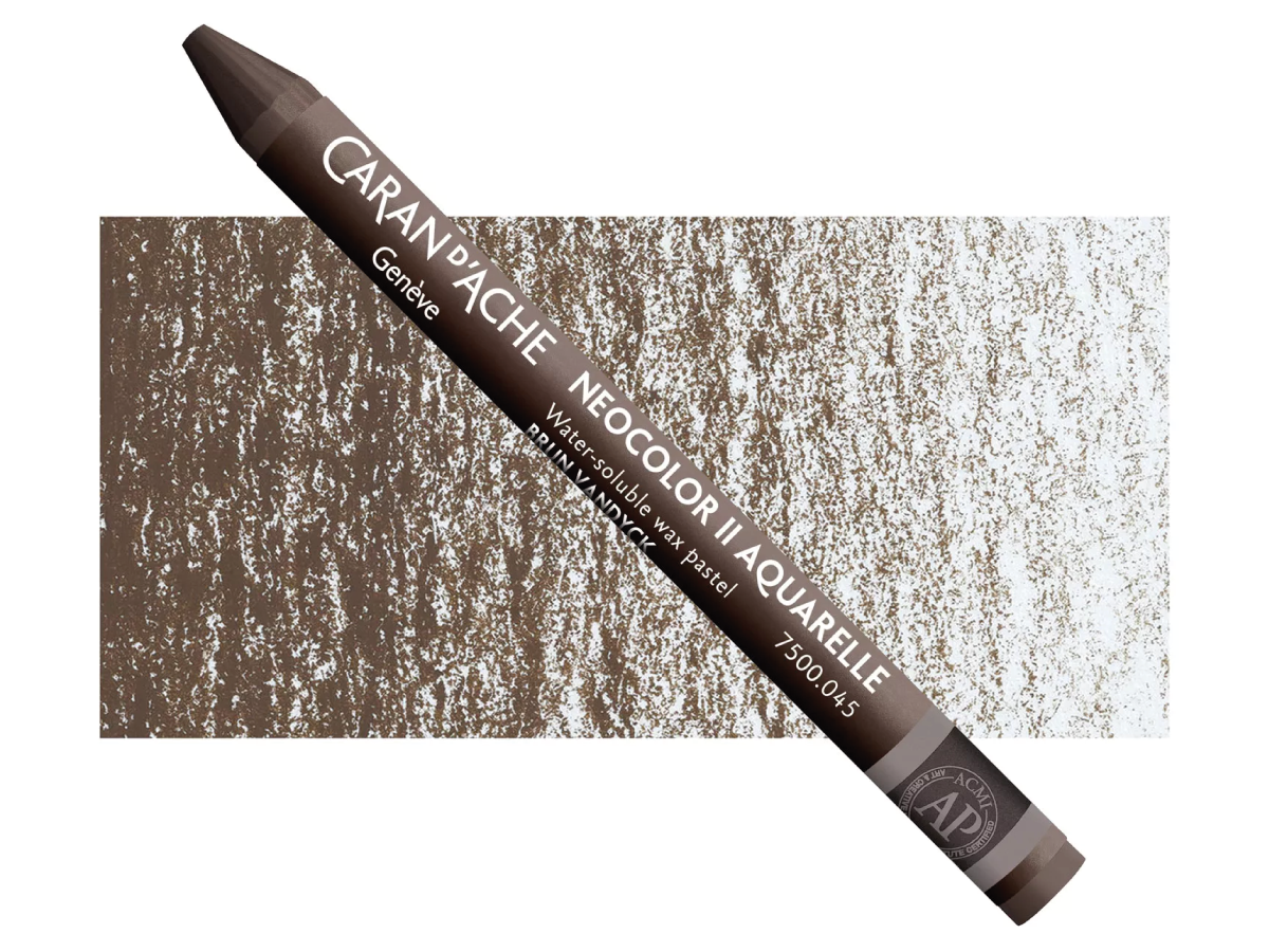 Caran d’ache - neocolor II – 045 Vandyck Brown - 0318917045