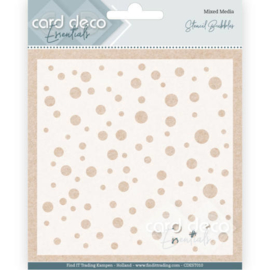 Card Deco Essentials - Stencil Bubbles -  CDEST010