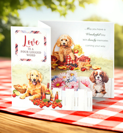 Katy Sue Designs - White Side Pop Up Cards & Envelopes