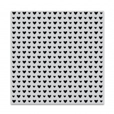 Hero Arts - CG902 - rubberen stempel -Mini Hearts Bold Prints