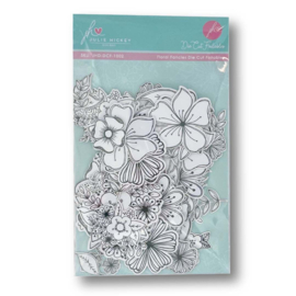 Julie Hickey design JHD-DCF-1002 Floral Fancies Die Cut Foilables