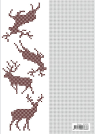 CCPAT029 Crosscraft free pattern-29 "Reindeer" patronen