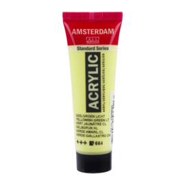 Permanent Citroengeel Licht - 217 - Amsterdam Acrylverf 20 ml Tube