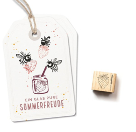 Cats on Appletrees - 27704 - Ministempel - Aardbei 2