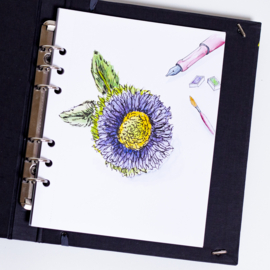 MyArtBook 200 g/m2 ultra wit mixed media / aquarel papier – formaat A5