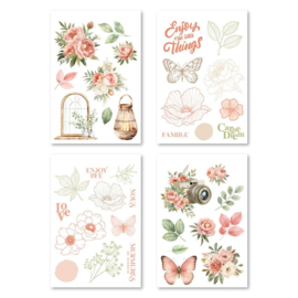Florilèges Design -   4 Planches Stickers MURMURES
