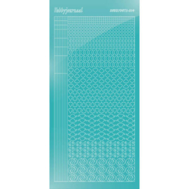 Hobbydots sticker - Mirror - Emerald