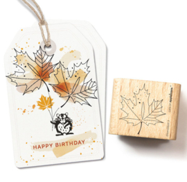 Cats on Appletrees -27977 - Stempel - Esdoornblad 3 outline