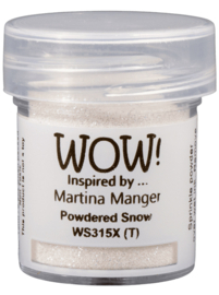 Wow! - WS315X - Embossing Powder - Regular - Embossing Glitters - Powdered Snow