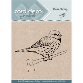 Card Deco Essentials - CDECS104 - Clear Stamps - Blackbird