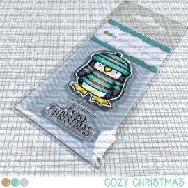 Create a smile stamp Clear A8 Cozy Christmas