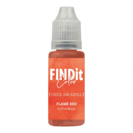 FindIt Color Oxide Ink Refill – Flame Red - FITCOIR026