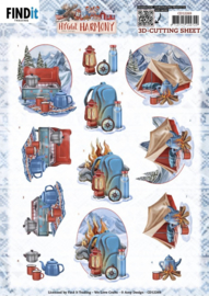 3D Cutting Sheets - Amy Design - Hygge Harmony - Outdoor Cooking - CD12269