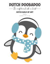 Dutch Doobadoo - Card Art Build up Pinguin - 470.784.345
