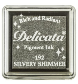 Delicata Silvery Shimmer Small inkpad DE-SML-192