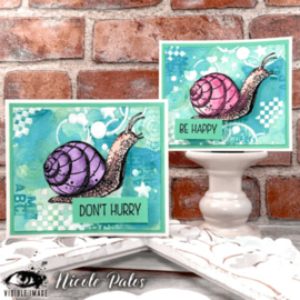 Visible image Don’t Hurry Be Happy Stamp Set