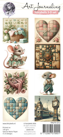 Fairybells - 3-D setje Muizen 2 - 99079/013