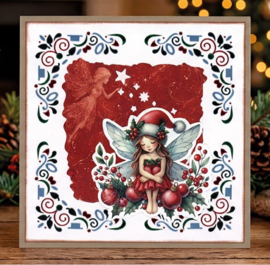 3D Cutting Sheet - Berries Beauties - Fairy Christmas - Christmas Fairy - CD12498