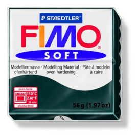 Fimo soft boetseerklei 56 g zwart