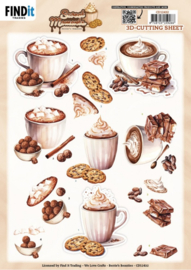 3D Cutting Sheet - Berries Beauties - Sweet Moments - Cookie Delights -  CD12432