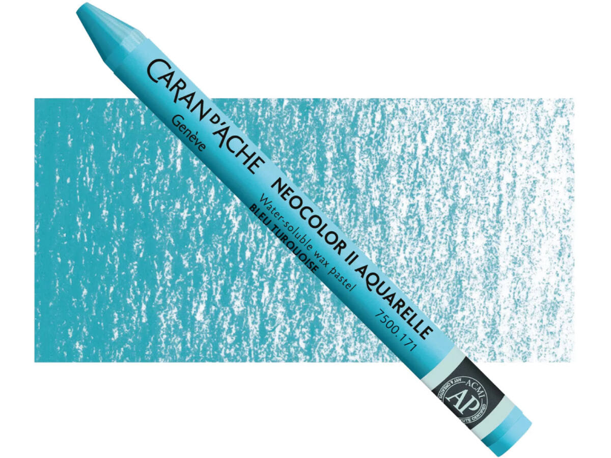 Caran d’ache - neocolor II – 171 Turquoise blue - 0318917171