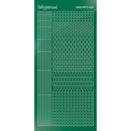 Hobbydots sticker - Mirror - Green