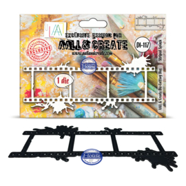 DI-117 - Die-Cutting Die Set - Striped Splash