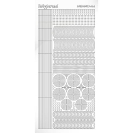 Hobbydots sticker - Adhesive - White