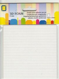 JEJE 3D Foam blokjes 2mm (3.3100)