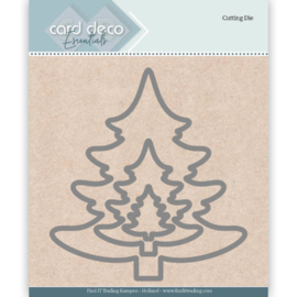 Card Deco Essentials Cutting Dies Christmas Tree - CDECD0026