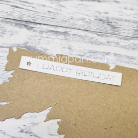 Gummiapan - dies - D250978 - Happy Birthday