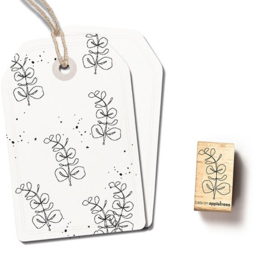 Cats on Appletrees - 2499 - Stempel - Eucalyptus contour