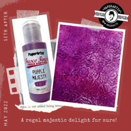 Fresco Finish - Purple Majesty - FF221 - Seth Apter - PaperArtsy