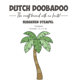 Dutch Doobadoo Unmounted Rubber Stamp Palmboom - 497.004.009