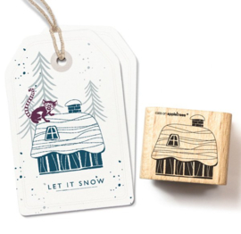 Cats on Appletrees - 27810 - Stempel - Winter hut