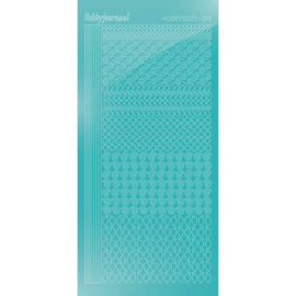 Hobbydots sticker - Mirror - Emerald